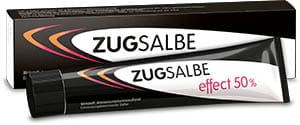 Zugsalbe effect 50%